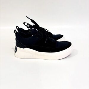 SOREL Black Waterproof Low Sneaker with White Sole for‎ Women | Size 5 *